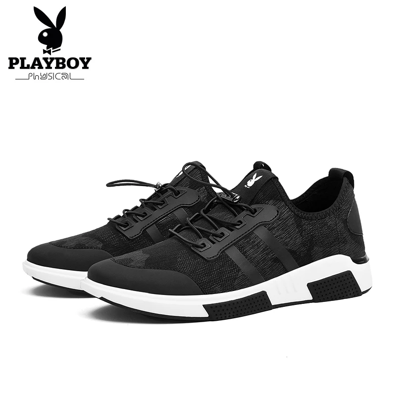 

PLAYBOY New Running Shoes Breathable Gauze Mesh Shoes Light Cool Sneakers For Outdoor Lace-up Shoes Walking Jogging Sneakers