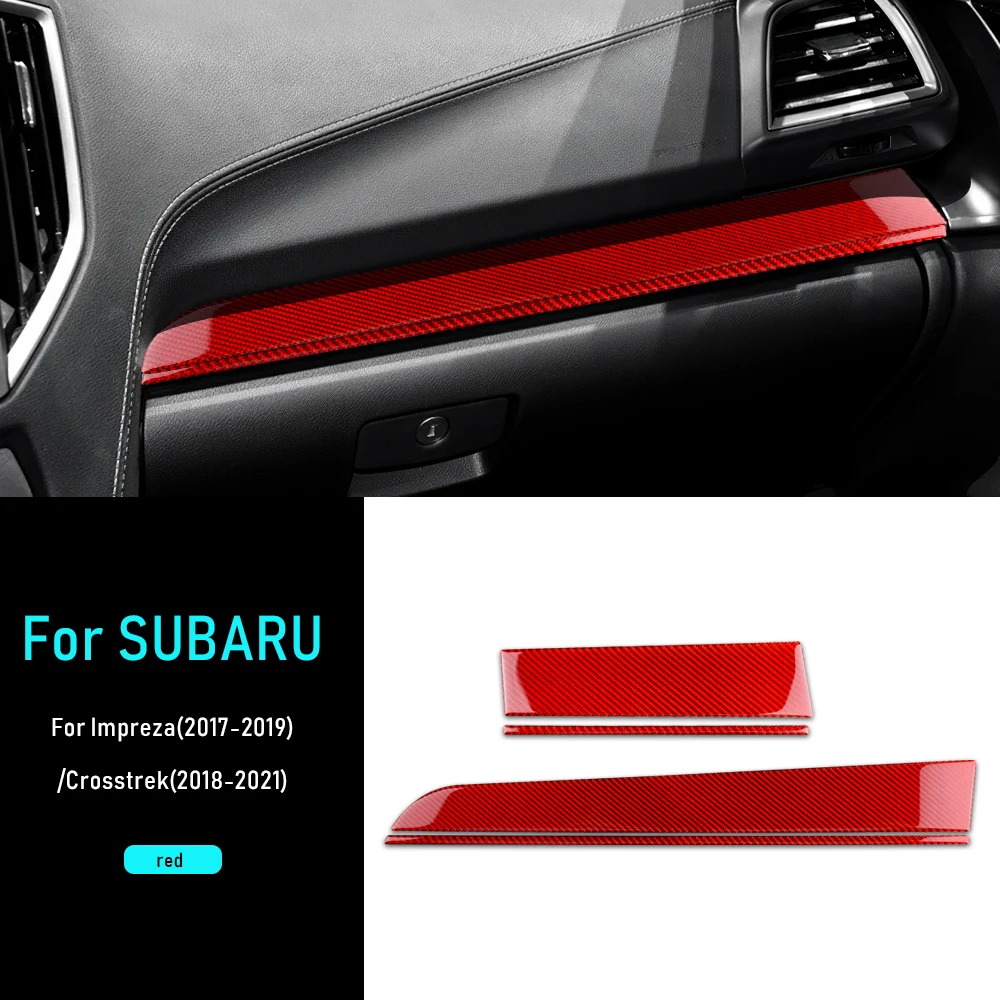 

Наклейка из мягкого углеволокна для Subaru Crosstrek 2018-2023 Impreza 2017 2018 2019 2020 2021 2022 2023