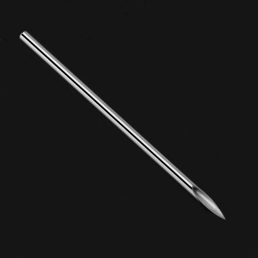 100 шт. одноразовая пункционная игла Стерильная для тату машинок носу и ушах пупка