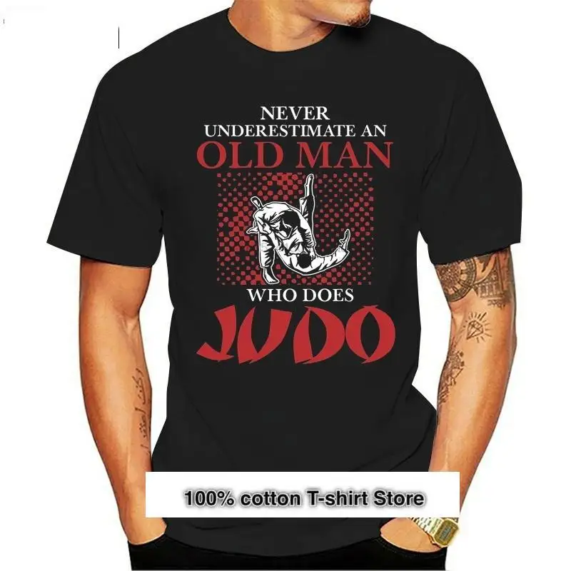 Camiseta de moda para hombre большой camisa a la nunca subjula un viejo que es Judo 2019 | Мужская одежда