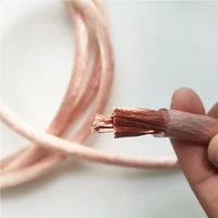 2awg 35mm gauge awg pvc rubber soft wire cable heatproof soft glue diy wire pure copper flexible cable