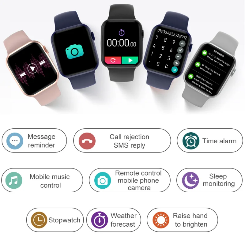 

2021 DT100 PRO Smart Watch Women Men Bluetooth Call Smartwatch 1.75 Inch 320*385Dynamic For Android IOS For Apple Xiaomi Watch