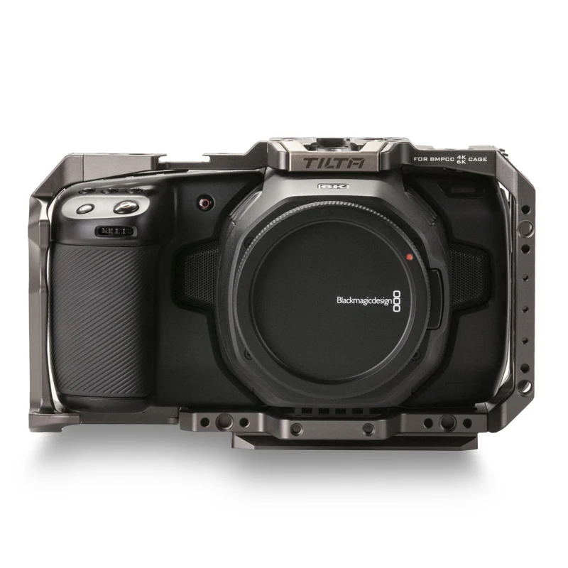 Карманная Кинокамера Tilta BMPCC 6K Blackmagic Design 4K Full Camera Cage (Tilta grey) | Электроника