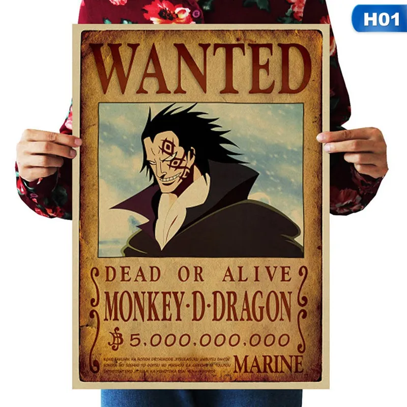 

Fashion Cool Anime Members Collection Painting Poster Paper For Door Room Bar Coffee Wall Stickers Decor Living Room