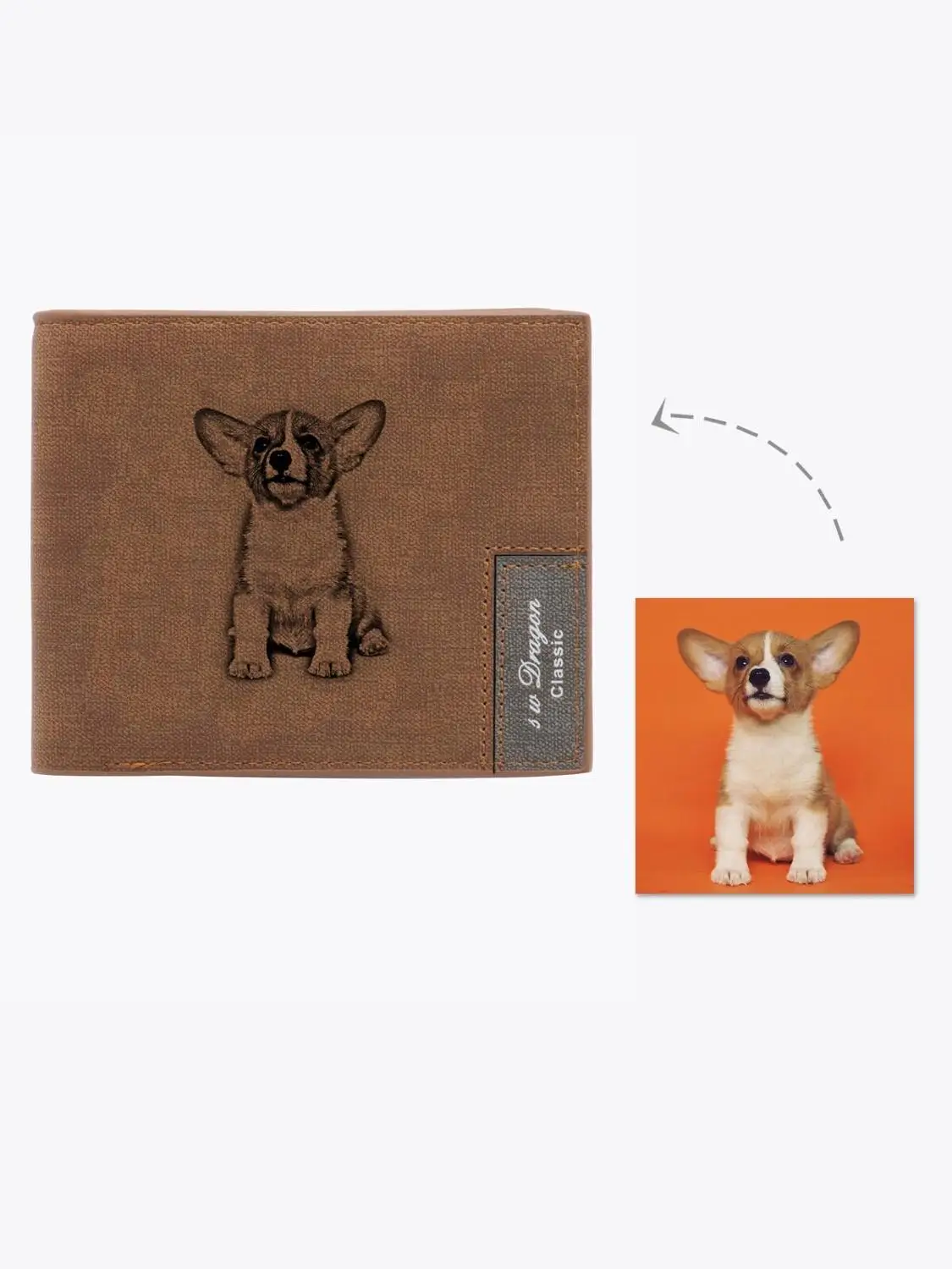 Fabric Pet W Изготовленное на заказ животное кошка собака фото серебряное ожерелье с подвеской выгравированное имя 925 Стерлинговое серебрянный кулон-медальон ожерелье лучший подарок Женщины Мужчины мемори - Окраска металла: Fabric Pet W