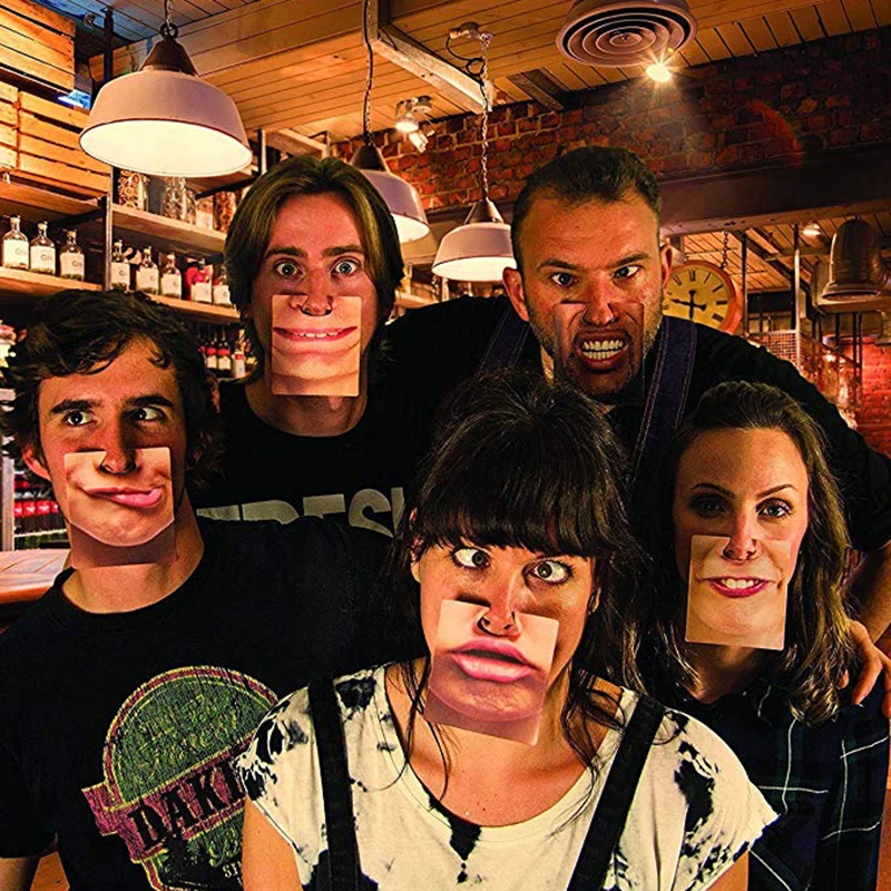 4 шт клуб уход за кожей лица подставки для напитков вечерние селфи игра