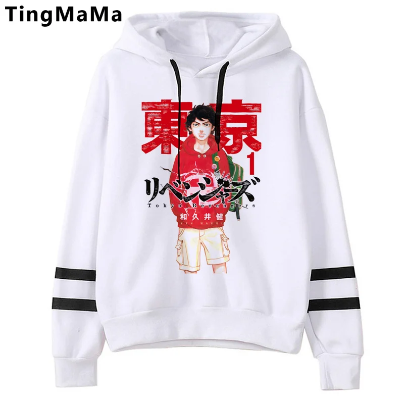 

Tokyo Revengers hoodies male streetwear plus size y2k aesthetic men sweatshirts Oversized 2021