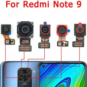 Imported For Xiaomi Redmi Note 9 Selfie Frontal View Back Rear Front Backside Facing Original Repair Small Ca