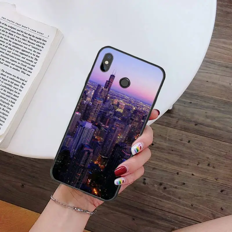 

New York City Phone Case For Xiaomi Redmi note 7 8 9 t k30 max3 9 s 10 pro lite
