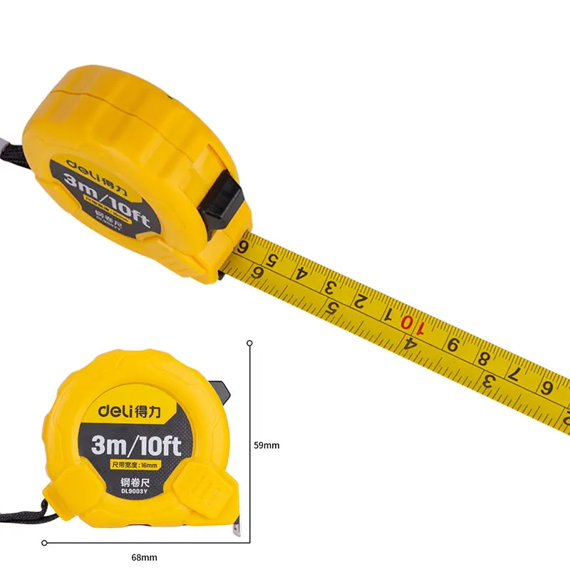 

DELI High Quality Tape Rulers 3 Meters Ruler Precision Durable Measuring Ruler Measuring Tape Precise And Clear