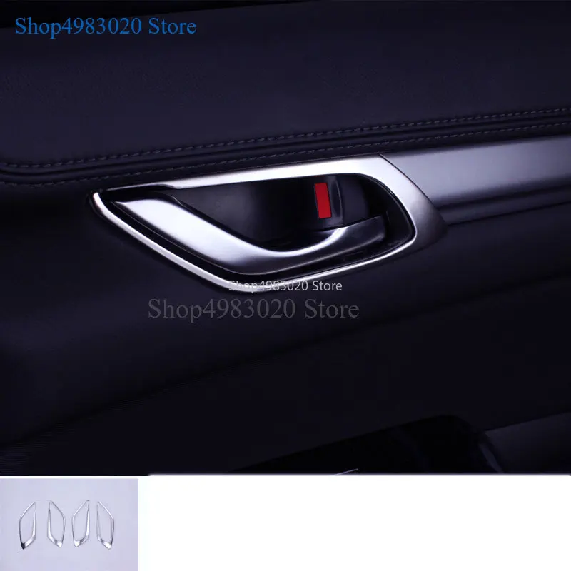 Чехлы для автомобильных ручек и чашек MAZDA хромированная Накладка стайлинга