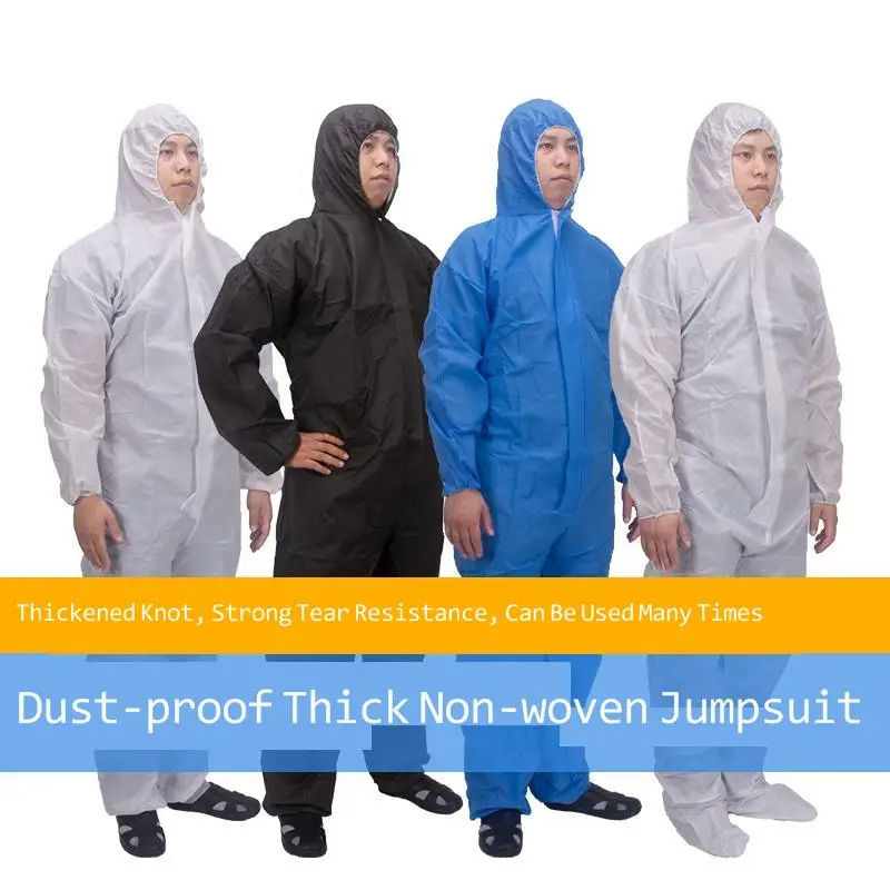 Одноразовый защитный костюм СИЗ химическая защита рабочая одежда защитная