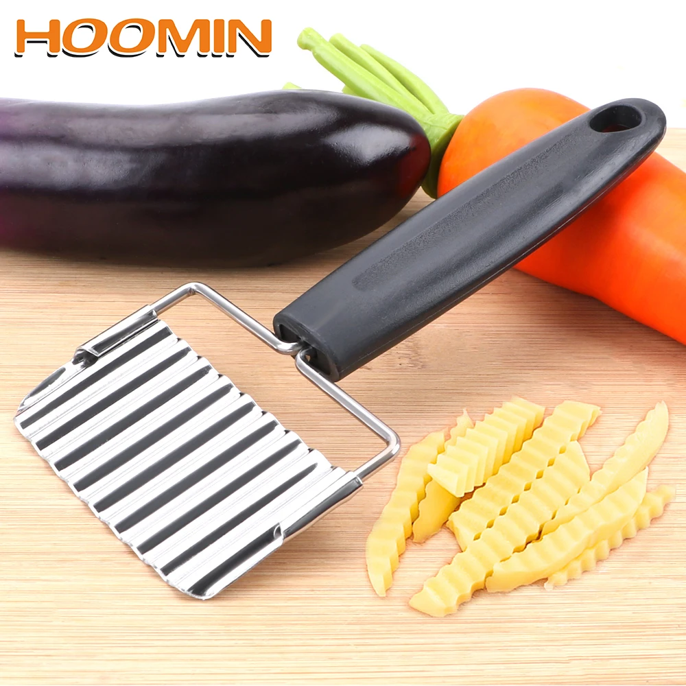 HOOMIN овощерезка для картофеля Прочная нержавеющая сталь кухонные приспособления