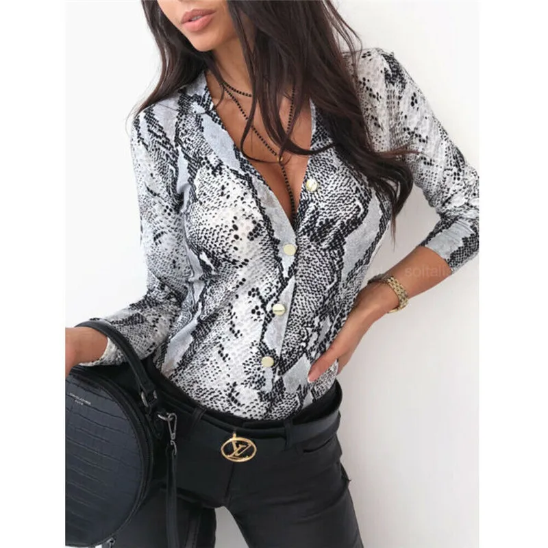 Новинка 2020 Модный женский боди с длинным рукавом леопардовая кожа осенний