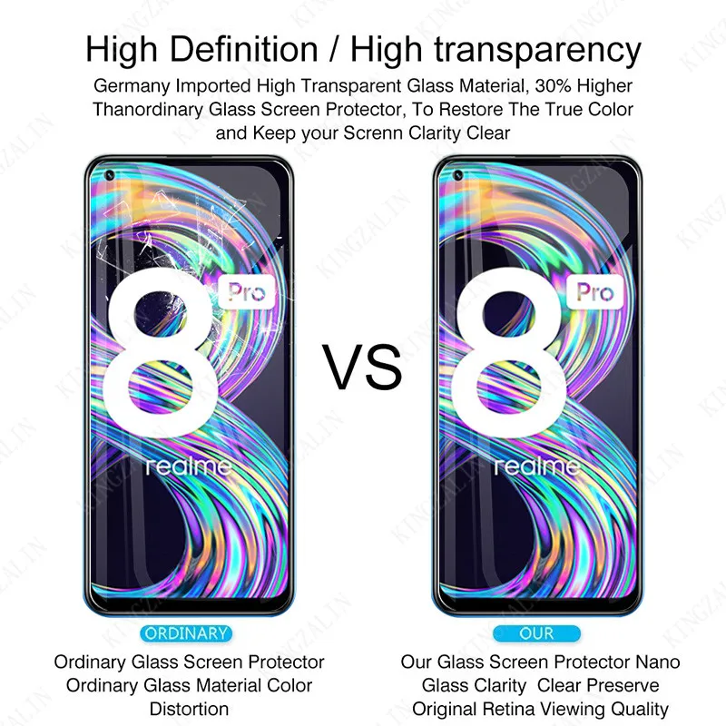 Закаленное стекло для объектива камеры Realme 8 7 pro 8i 8s 6 Защитная пленка экрана |
