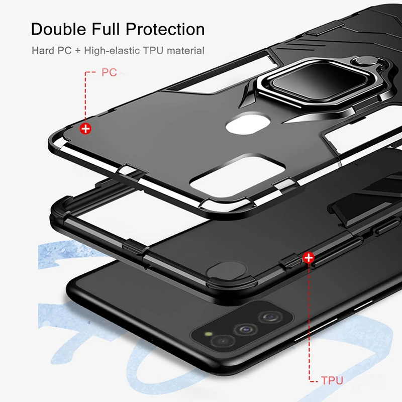 Для Samsung Galaxy M30s M30 M31 M20 M21 M10 M11 M40 чехол на магните с отделениями для карт телефона M40s