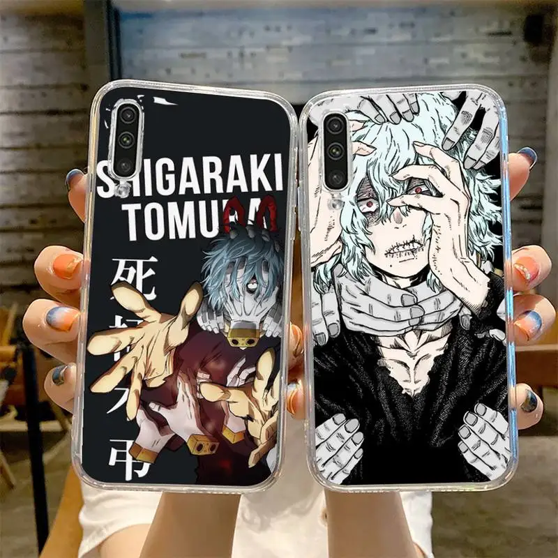 

Decay My Hero Academia Phone Case Transparent For Samsung Galaxy A S 8 9 10 12 20 21 40 50 52 51 70 71 2019 fe 5g ultra plus