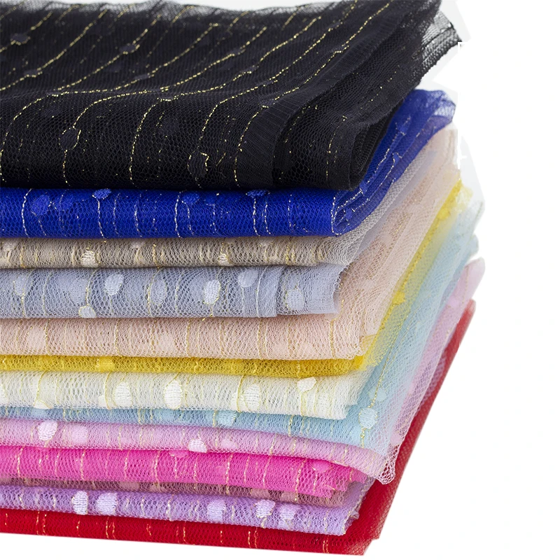 Дешевая ткань-пачка из органзы для шитья детское платье сетчатая ткань в