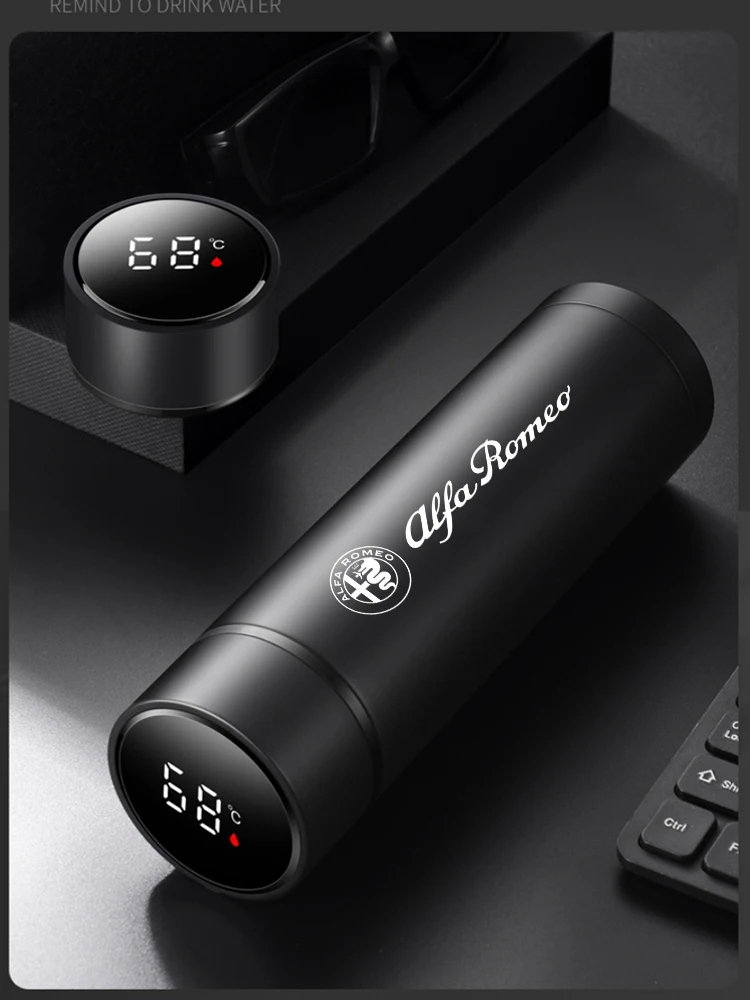 

Термос с логотипом, термометр, дисплей, портативная Термокружка Из Нержавеющей Стали Для Bmw M X1 X3 X4 X5 X6 X7 e46 e90 f20 e60 e39