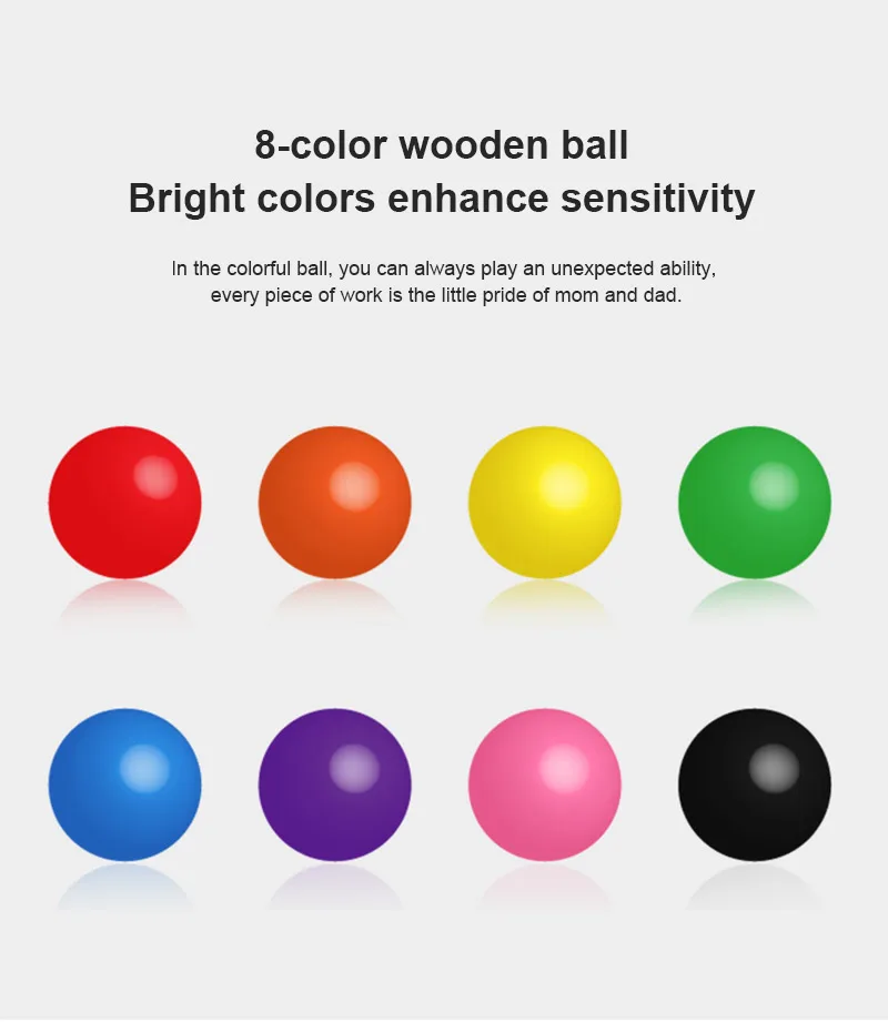 

Wooden Beads Game Montessori Educational Early Learn Children Clip Ball Puzzle Preschool Toddler Toys Kids For Children Gifts