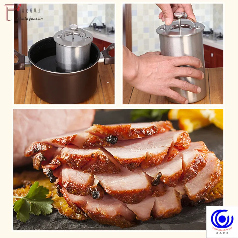 Нержавеющая сталь Давление инструмент для бургеров пресс фарша горшок Пэтти