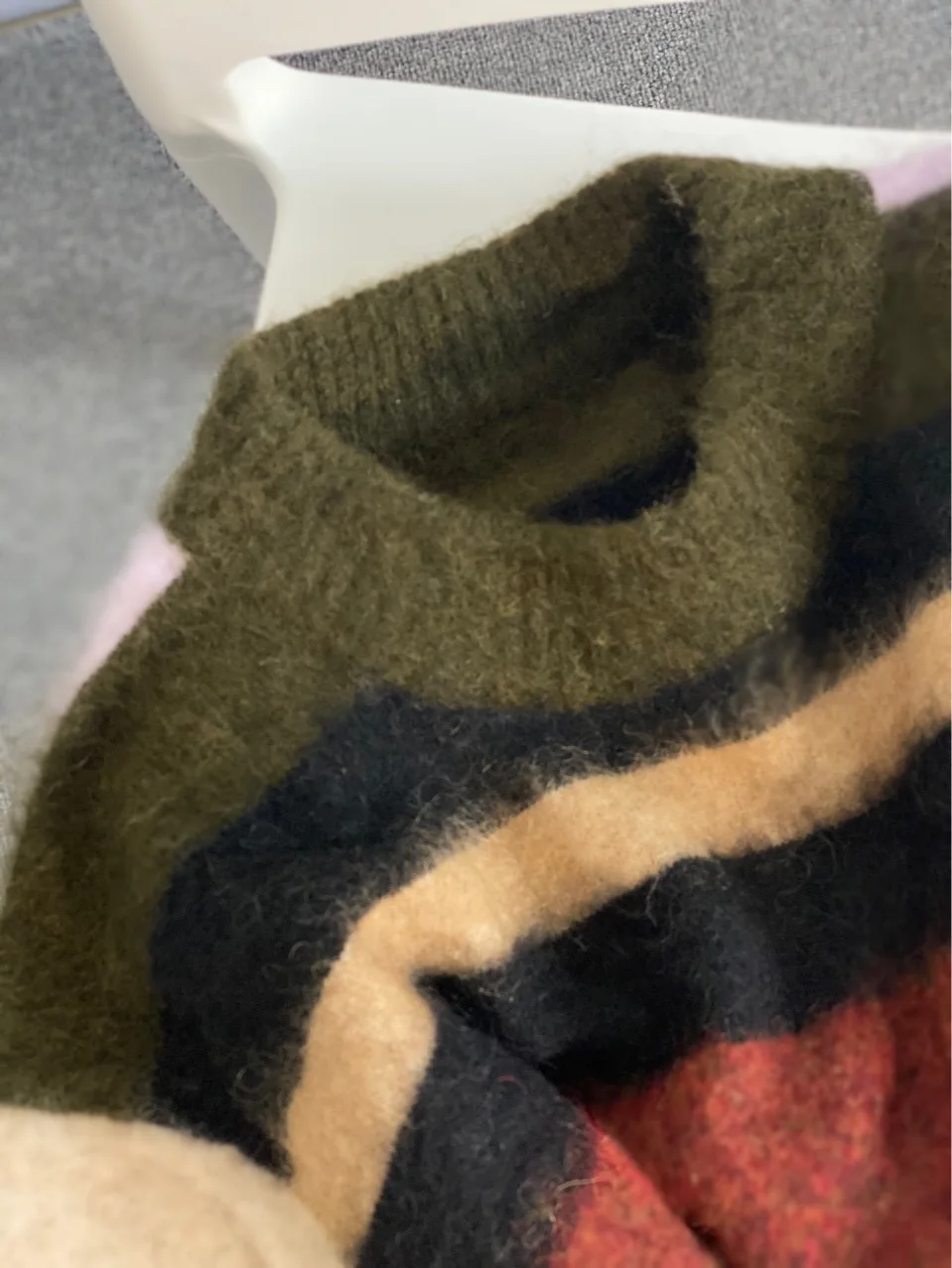 

2020 New Alpaca Mohair Sweater Long Sleeve Crop Top Sweaters for Women Fall 2020 Women