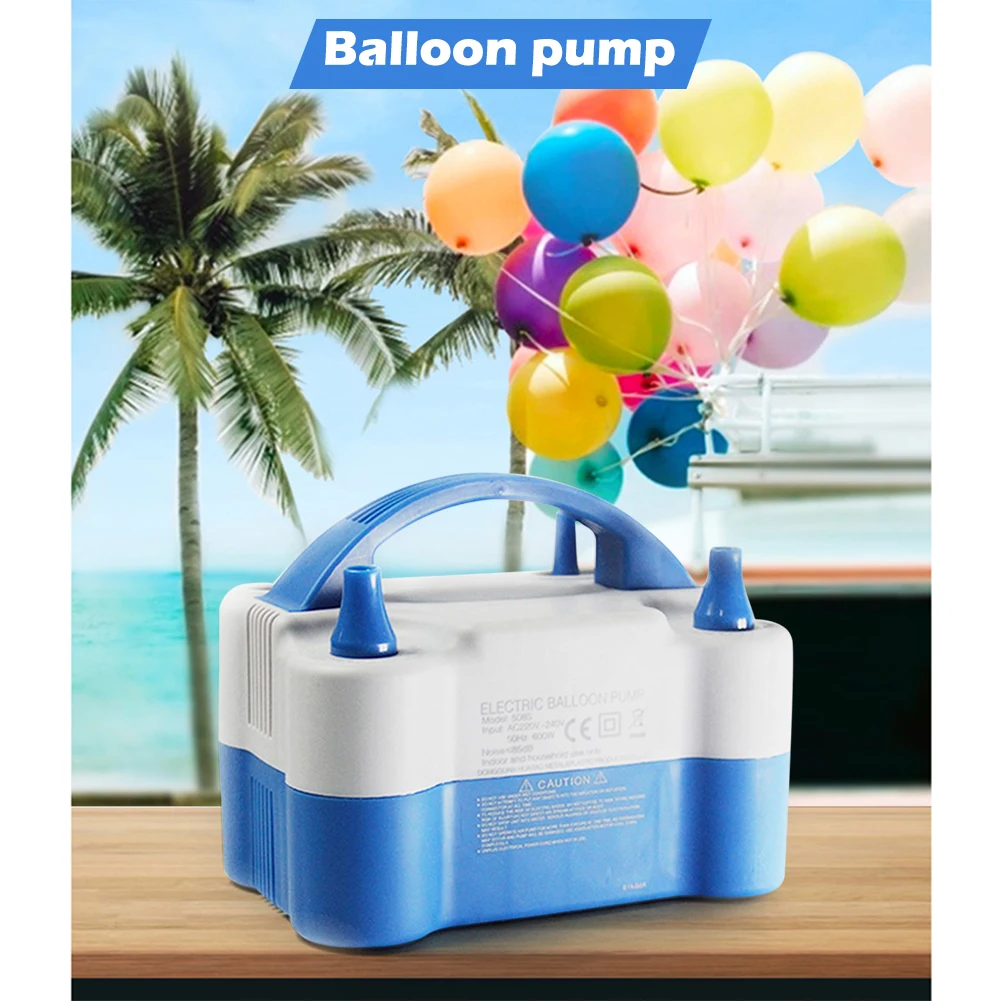 Воздушный насос для воздушных шаров Электрический двухнасадочный высокой