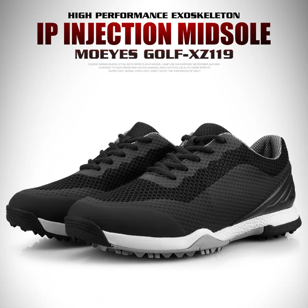 Мужская обувь для гольфа PGM дышащая Нескользящая водонепроницаемая с сеткой