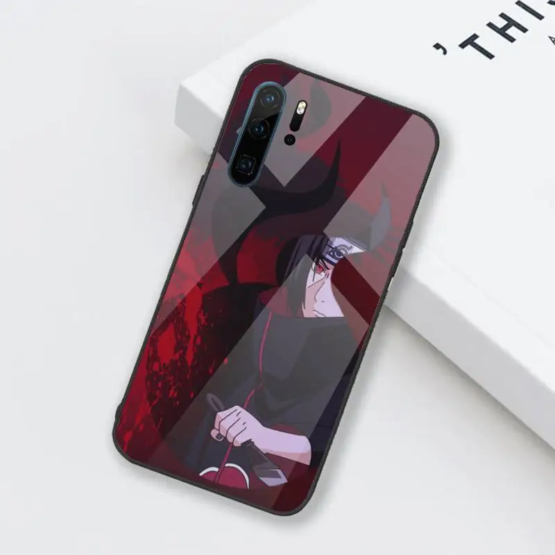 

Akatsuki Naruto Anime Phone Case Tempered glass for Huawei Honor Mate P 9 10 20 30 8X 7A V10 Pro Plus Lite NOVA 3E 3I 5 5I Pro
