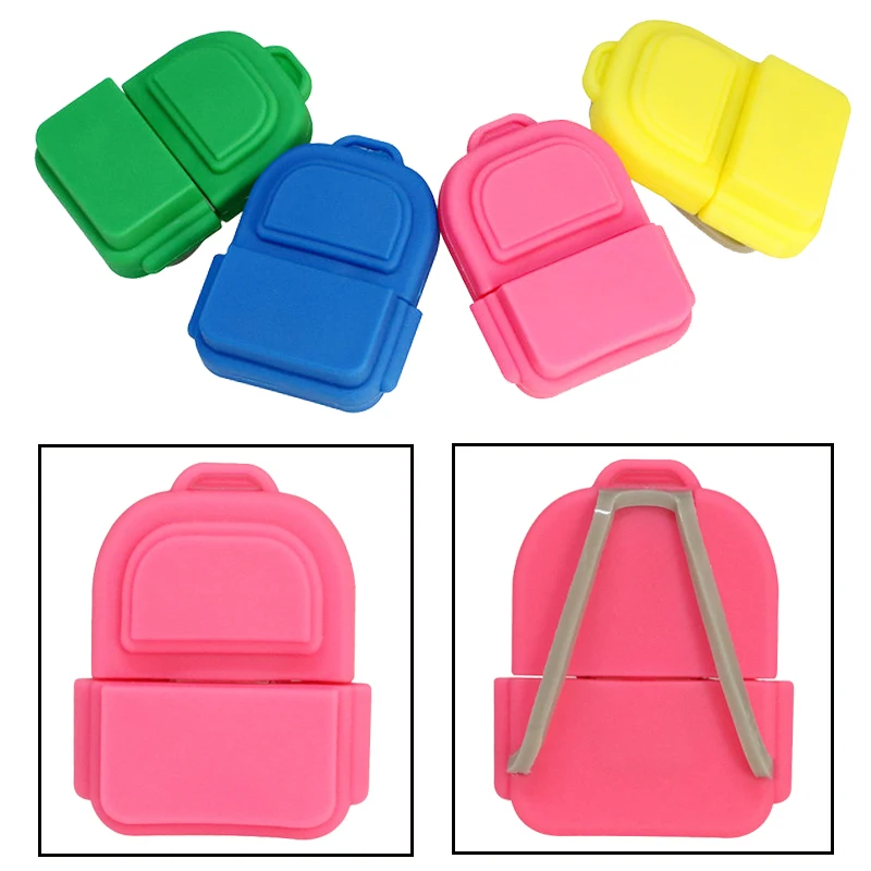 

Lovely School Bag USB Flash Drive 16GB 32G 64GB Pendrives USB 2.0 Flash Cle Memory Stick Cartoon Backpack Pen Drive Student Gift