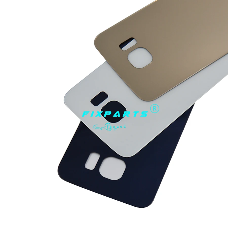 

G920F 5.1" For SAMSUNG Galaxy S6 Back Glass G920 Battery Cover G925 G928 Housing S6 Edge S6+ S6 Edge Plus + Adhesive Sticker