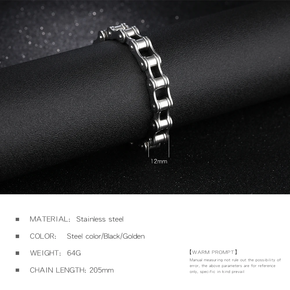 Мужской Байкерский браслет tiff новый брендовый металлический из нержавеющей