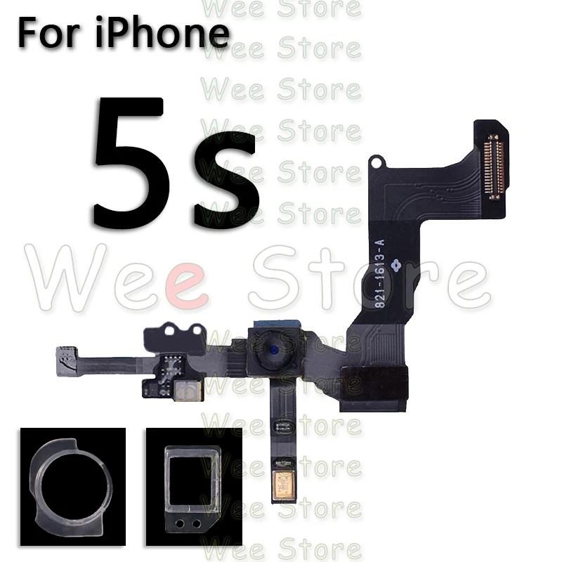 Оригинальная маленькая фронтальная камера Flex для iPhone 6 6s Plus 5 5S 5C SE правый датчик приближения фронтальная камера шлейф