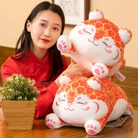 new kawaii plush tiger girl dolls soft stuffed pink color tiger plush toys girl lovely valentine birthday gift