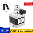1 шт. шаговый электродвигатель Nema17 Twee Fase Zwart 42-34 Reprap Voor 42 мм Stapper Motor ender 3 CR10 Pro Z-As 3D принтер