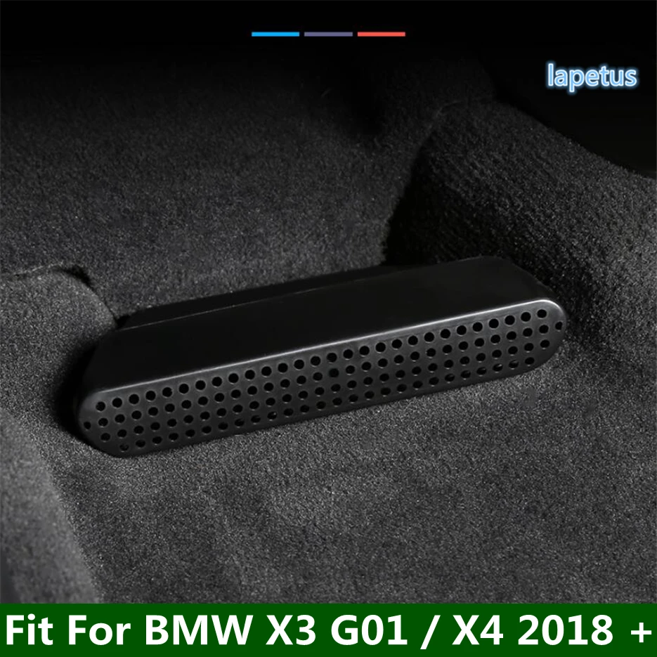 

Seat Under Air Condition AC Outlet Dust Plug Cover Trim 2PCS Fit For BMW X3 G01 / X4 2018 - 2022 Interior Refit Kit Accessories