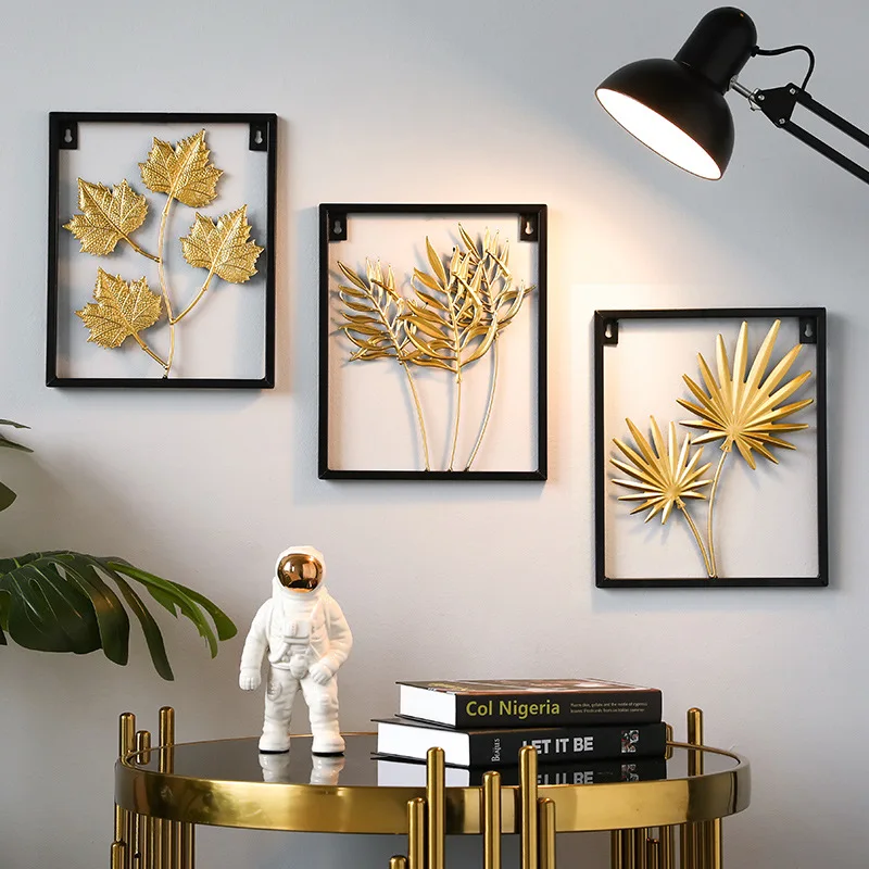 

Living Room Wall Decorations Porch Wall Wrought Iron Metal Three-dimensional Creative Wall Hanging Pendant Wall Decoration