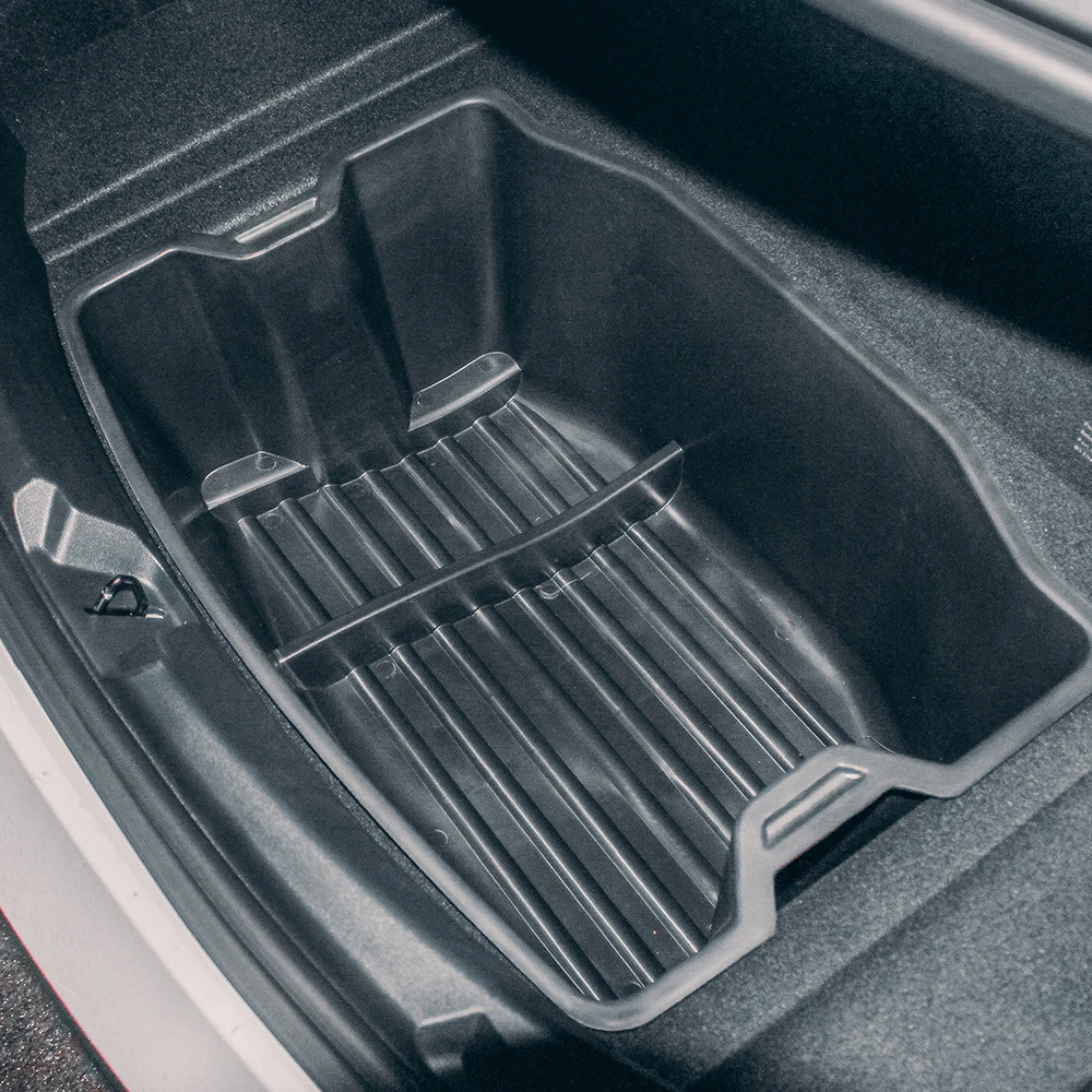

Model3 Car Rear Trunk Storage Box Waterproof Auto Rear Container Organizer Case Tray For Tesla Model 3 accessories 2017- 2020