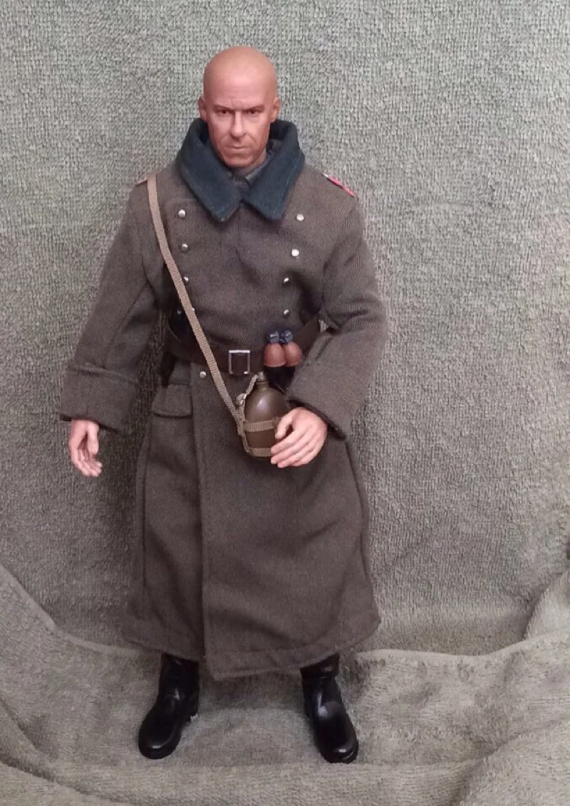 Масштаб 1:6 солдат длинное пальто одежда модель для 12-дюймовой экшн-фигурки |