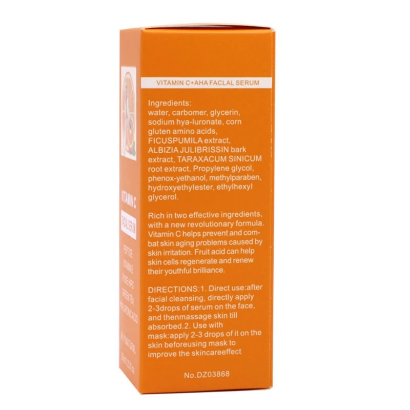 

Hot Anti-Aging Vitamin C Stock Solution Hydrating Smooth Fine Lines Skin Repair Essential Liquid Pores Shrinking Face Essence