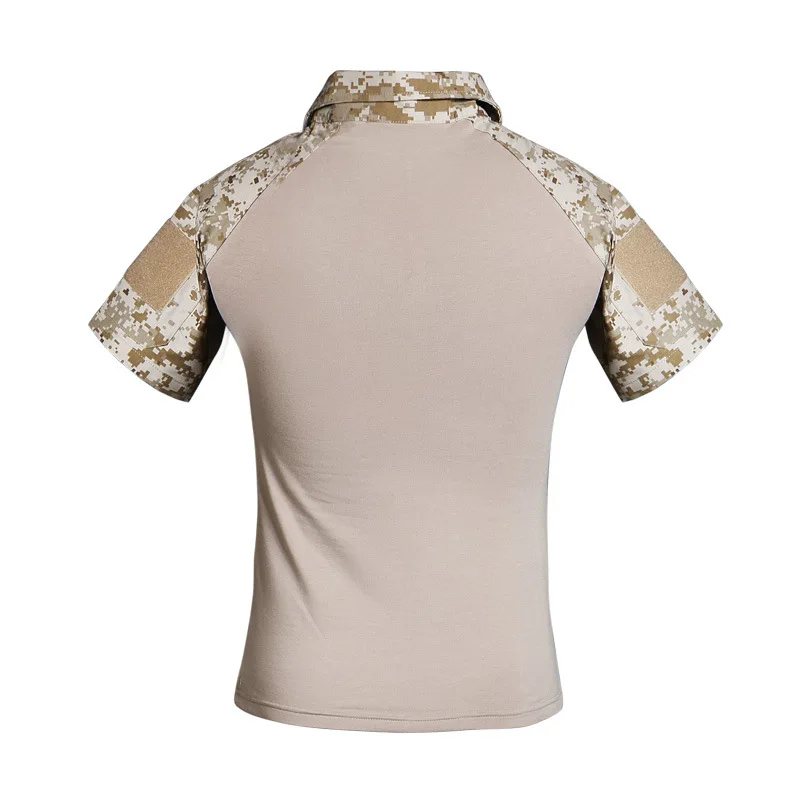 Уличная тактика пустыня цифровая футболка Топ лягушка короткий рукав | Спорт и