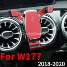 Подставка для телефона в машину для Mercedes W177 V117 35 AMG A200 220 A250 вентиляционное отверстие Мобильный телефон стойка Интерьер Аксессуары мобильный телефон держатель