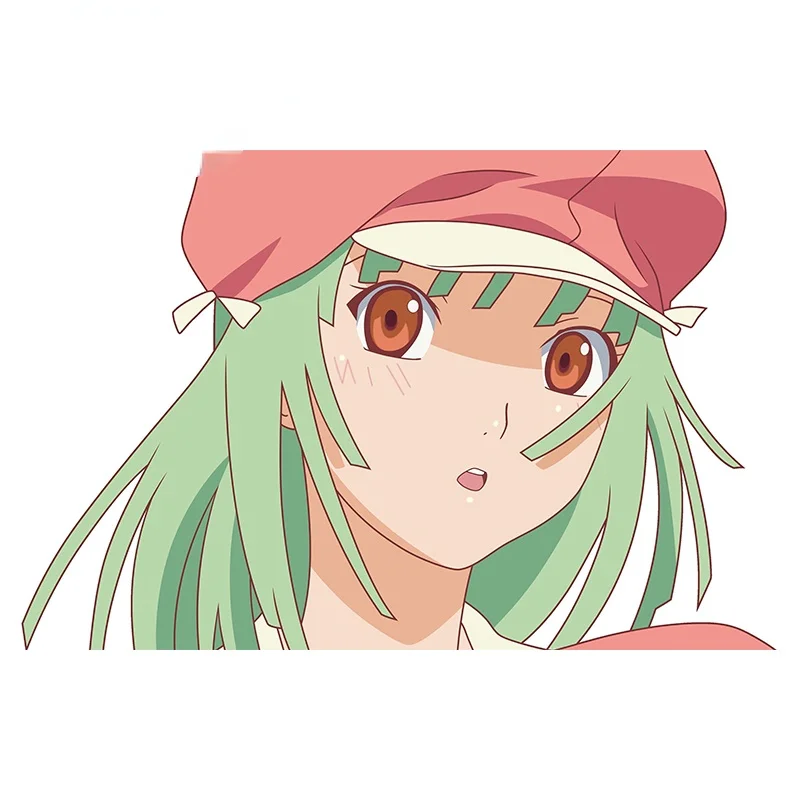 

Motorcycle Bakemonogatari Renai Circulation Vinyl Car Stickers Waterproof Scratch-Proof Decal Decor KK13*7cm