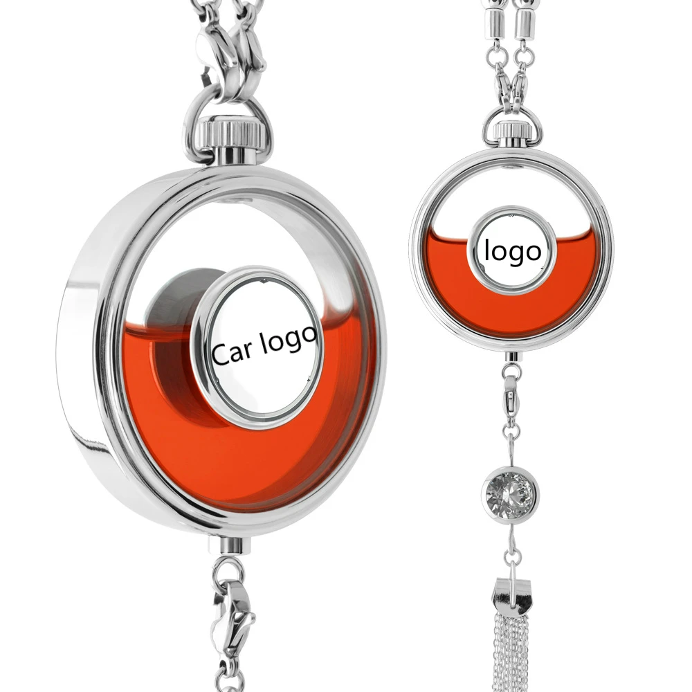 Автомобильный кулон для духов подвесные аксессуары подарки креативный логотип