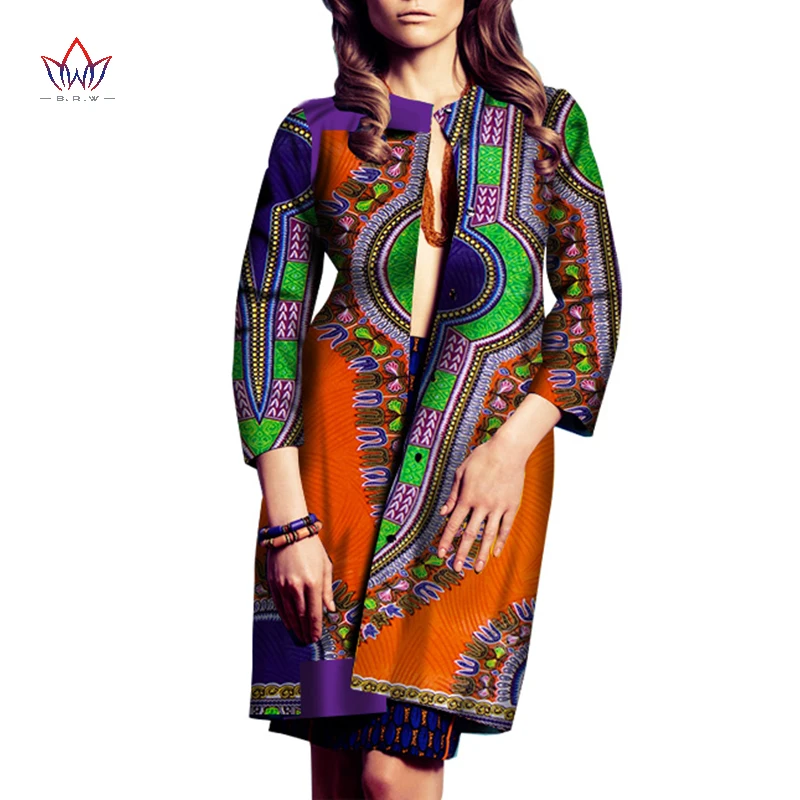 Африканская одежда для женщин женские пальто с длинным рукавом модная женская из