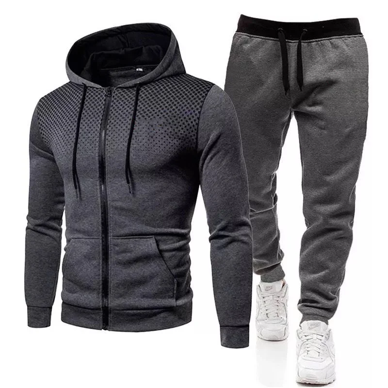 

Men's Sets Hoodies+Pants Autumn Winter Hooded Sweatshirt Sweatpants Fashion Slim Fit Men Set Hoodie Pant Hip Hop Pullover Hoody