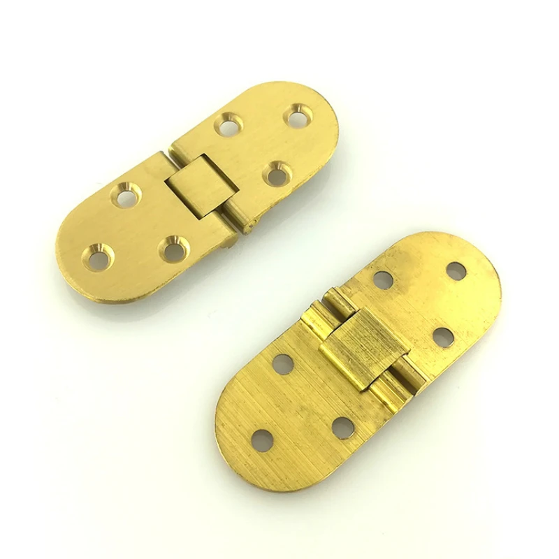 Складной стол медные петли 80*30 мм швейная машина столешница медь Скрытая 180