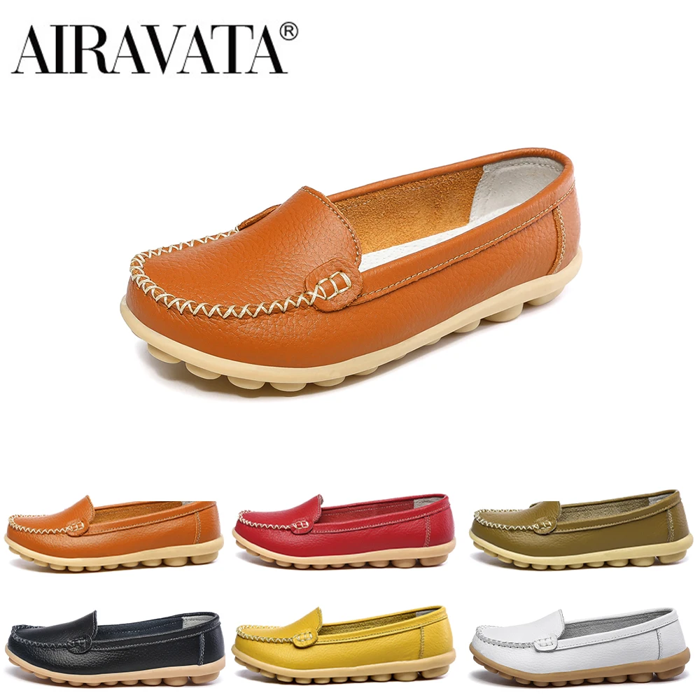 

Airavata Woman Spring Autumn Sneakers Shoes Flat Walking Casual Sports Breathable Contracted and Handsome Fashion Contracted