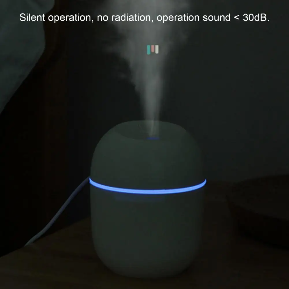 

Air Humidifier Convenient ABS Space-Saving Fogger Mist Maker Car Humidifier for Study Room