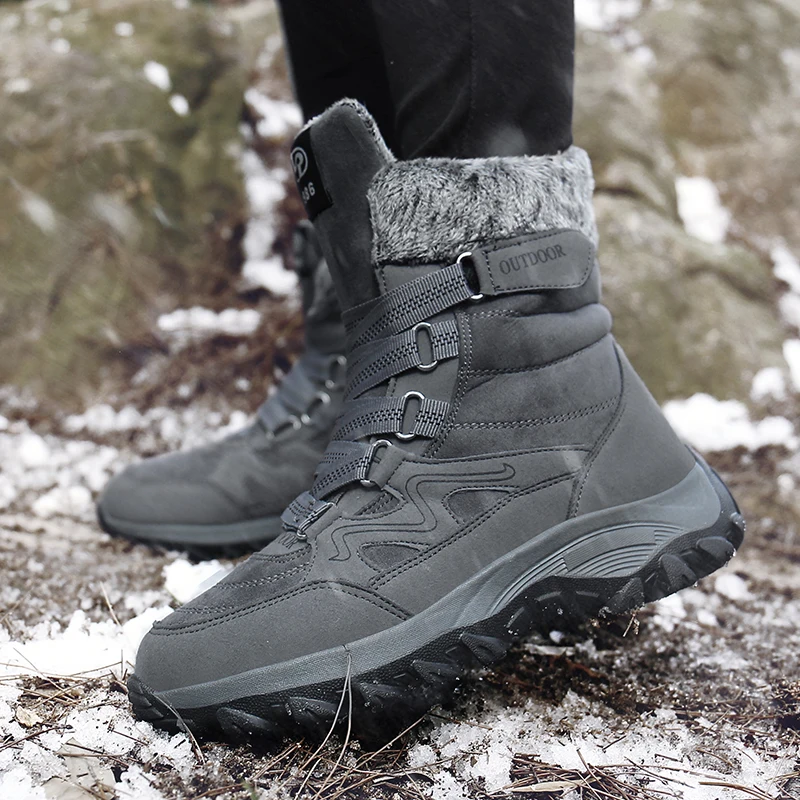 Размеры 35 46 унисекс мужские и женские теплые зимние ботинки для альпинизма